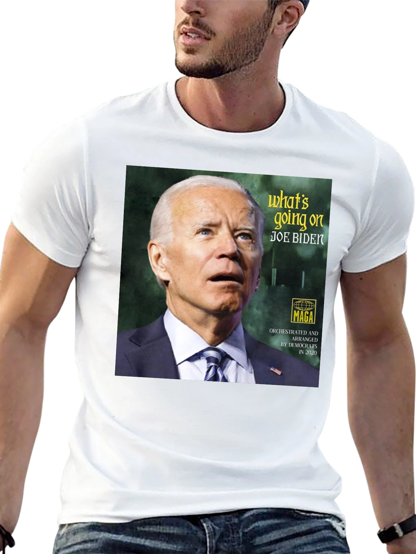 Joe Biden Whats Going On Graphic Tee - Unisex