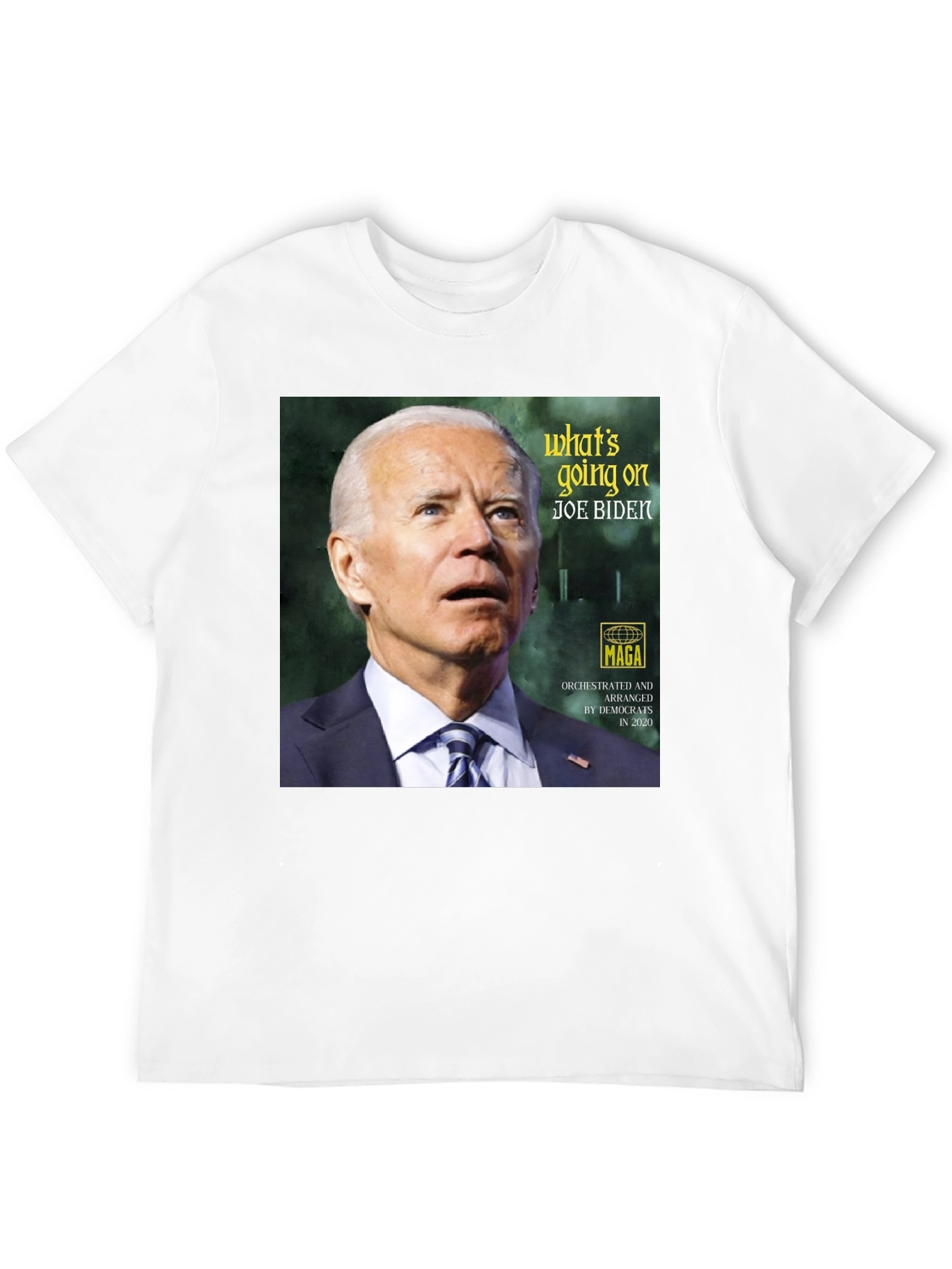 Joe Biden Whats Going On Graphic Tee - Unisex