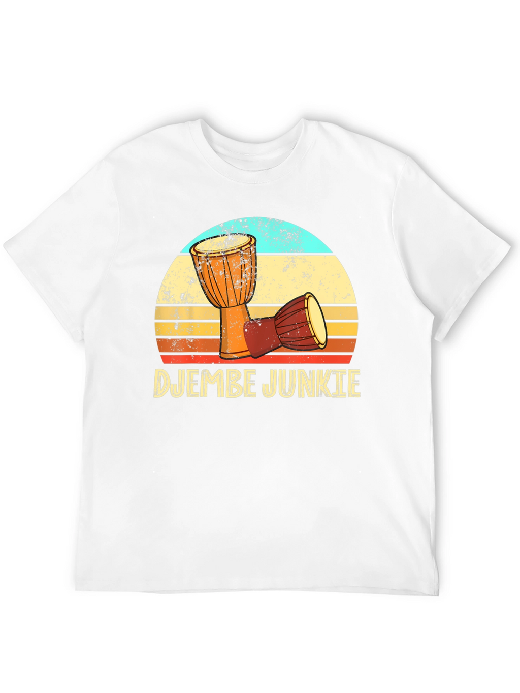 Djembe Junkie Retro T-Shirt