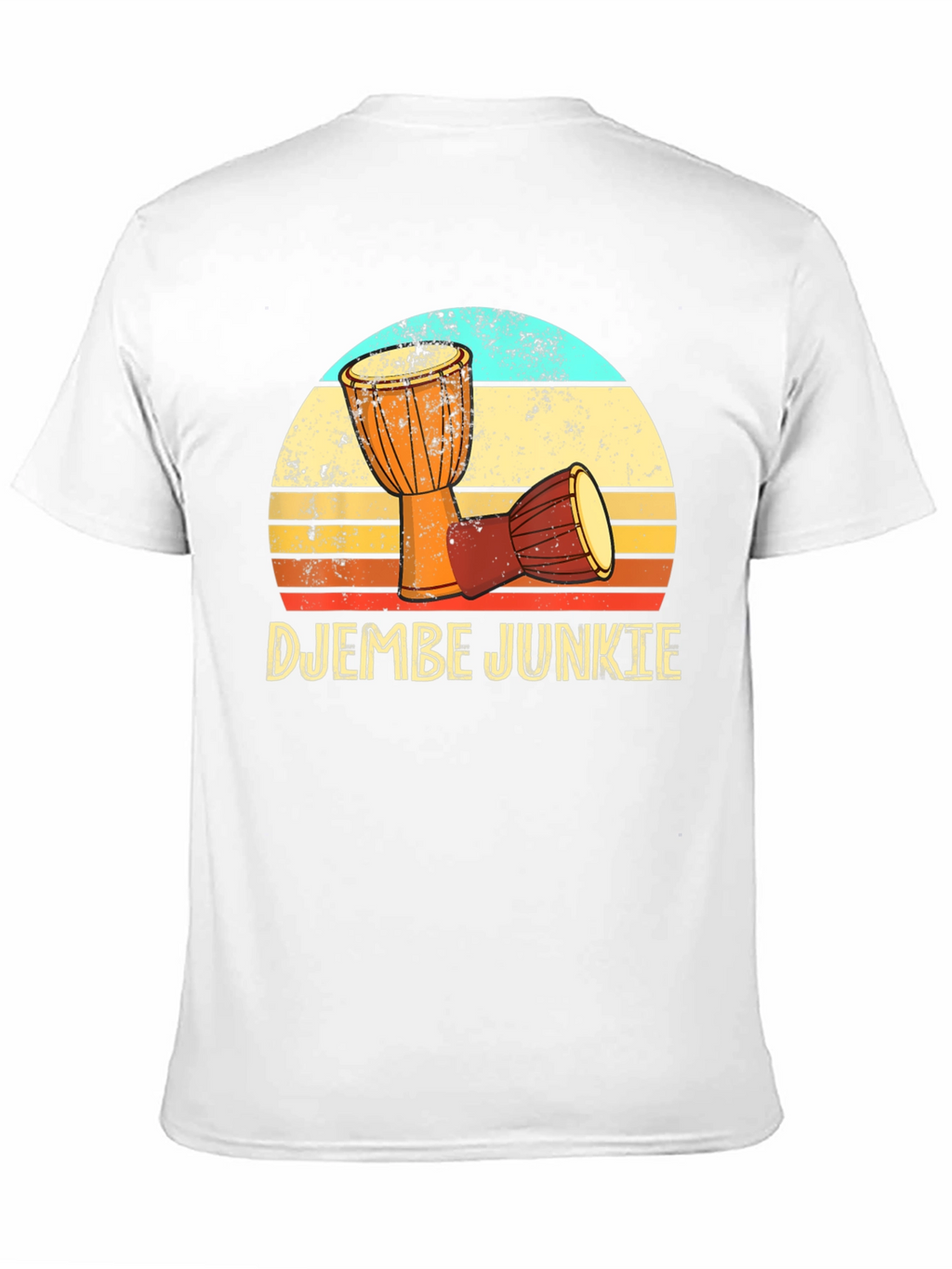 Djembe Junkie Retro T-Shirt