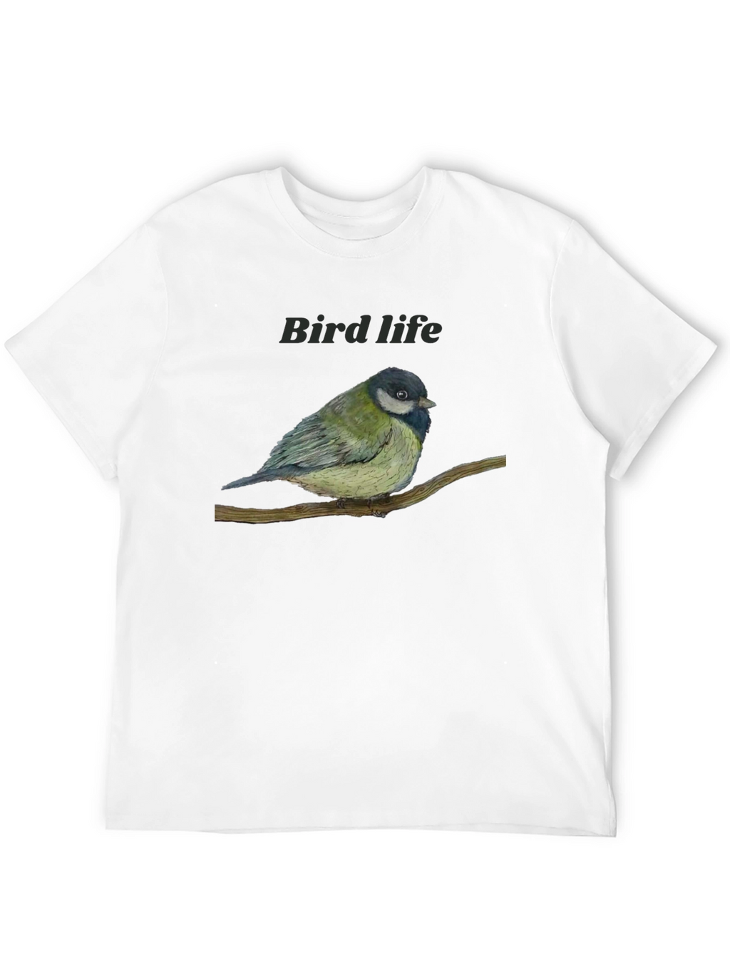 Bird Life Graphic Tee - Nature Lovers T-Shirt