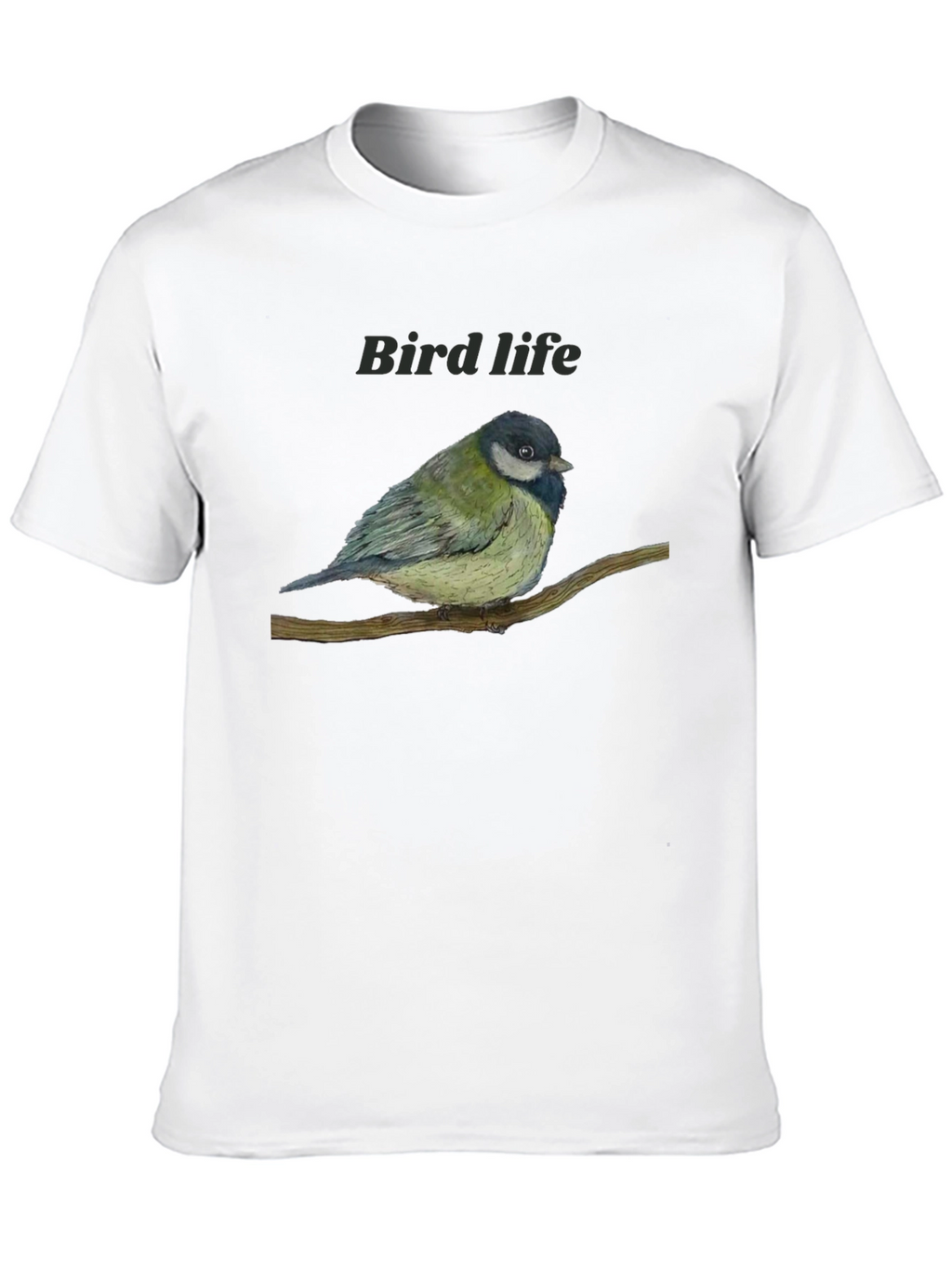 Bird Life Graphic Tee - Nature Lovers T-Shirt