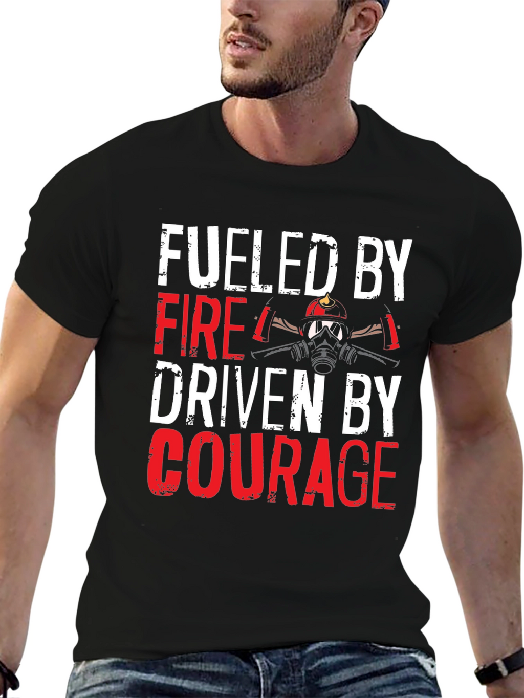 Fueled By Fire Driven By Courage T-Shirt