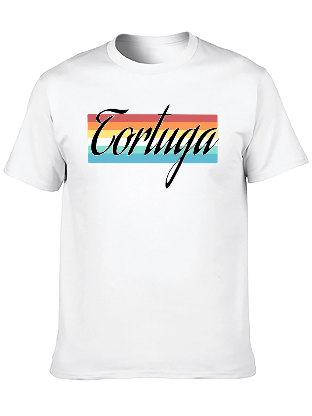 Tortuga Retro Striped Graphic Tee