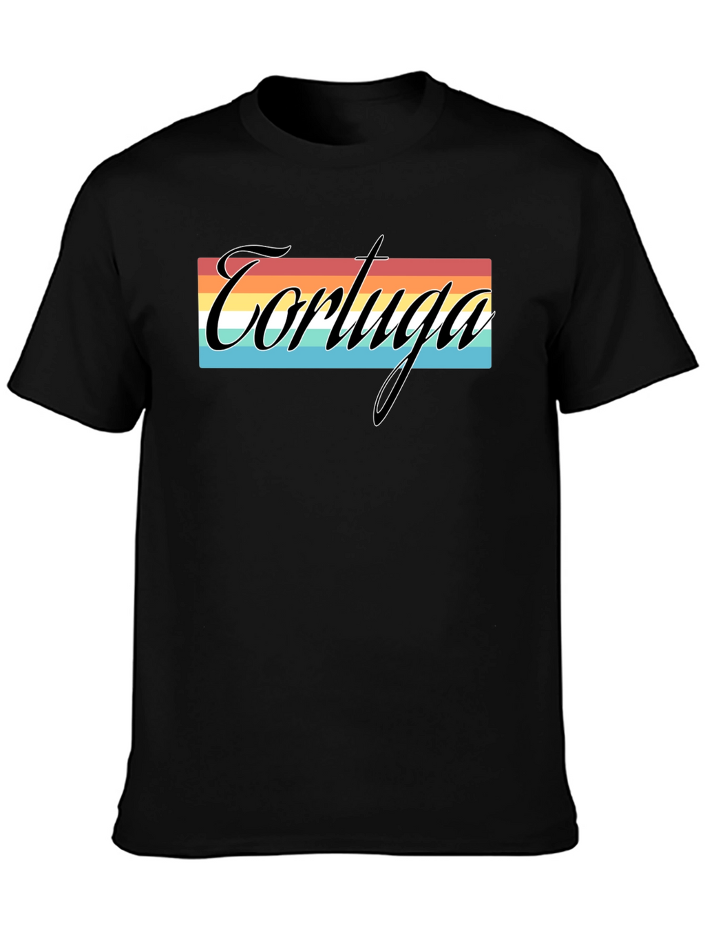 Tortuga Retro Striped Graphic Tee