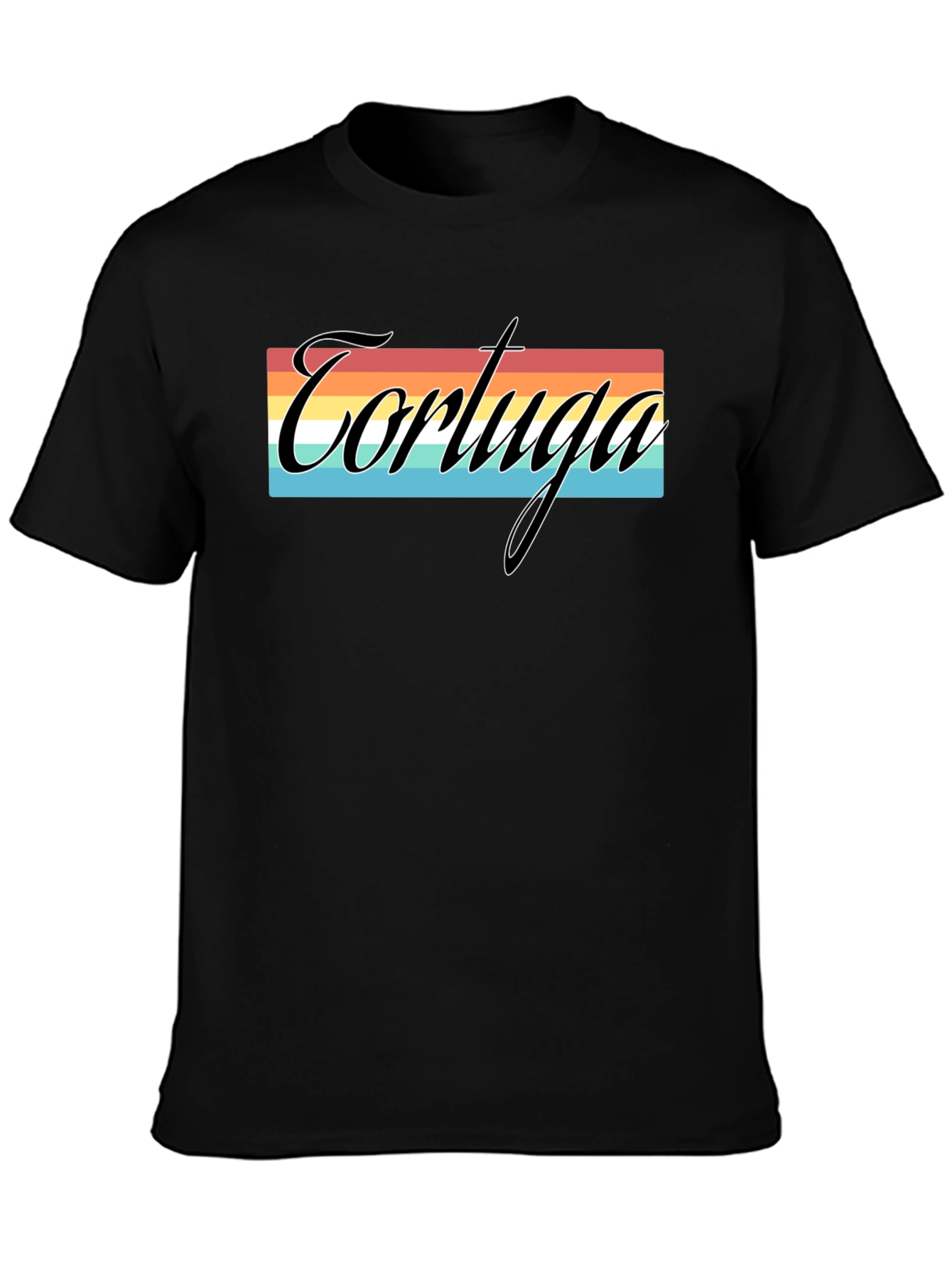 Tortuga Retro Striped Graphic Tee