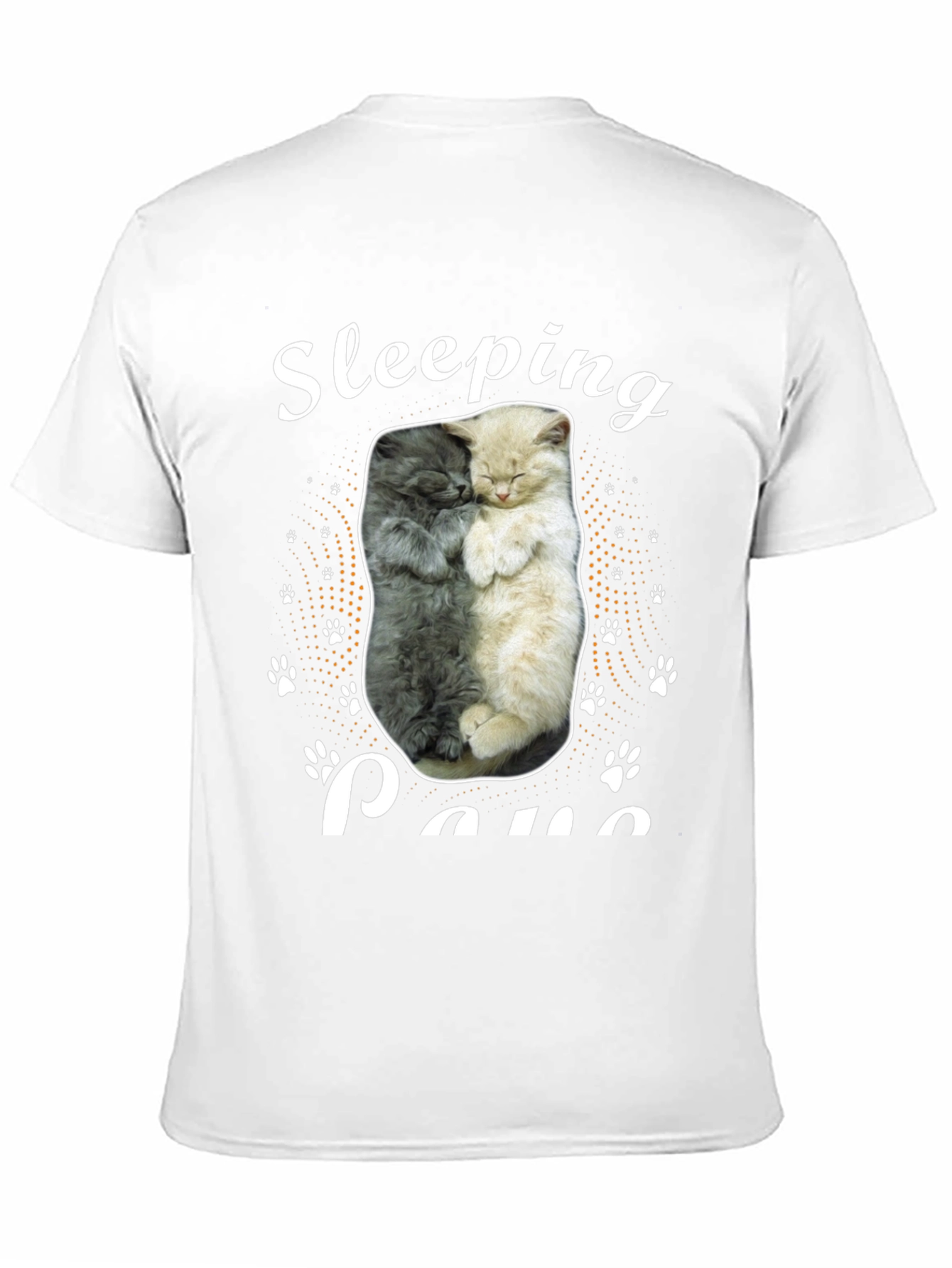 Sleeping Cats Graphic Tee - Cute Animal Lover Shirt