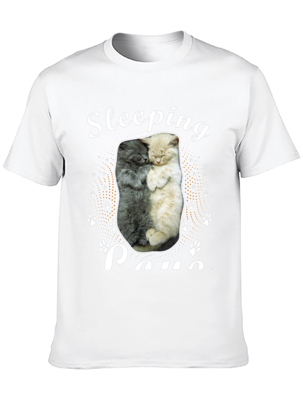 Sleeping Cats Graphic Tee - Cute Animal Lover Shirt