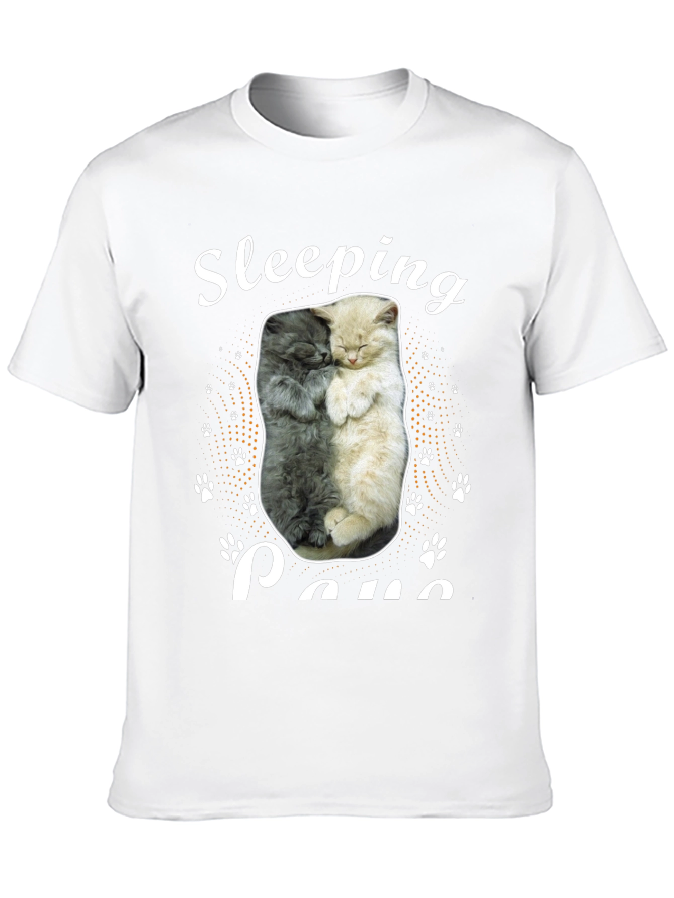 Sleeping Cats Graphic Tee - Cute Animal Lover Shirt