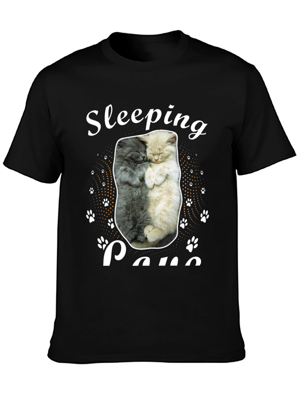Sleeping Cats Graphic Tee - Cute Animal Lover Shirt