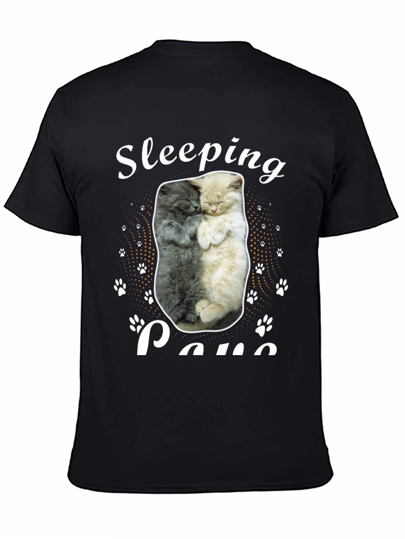 Sleeping Cats Graphic Tee - Cute Animal Lover Shirt
