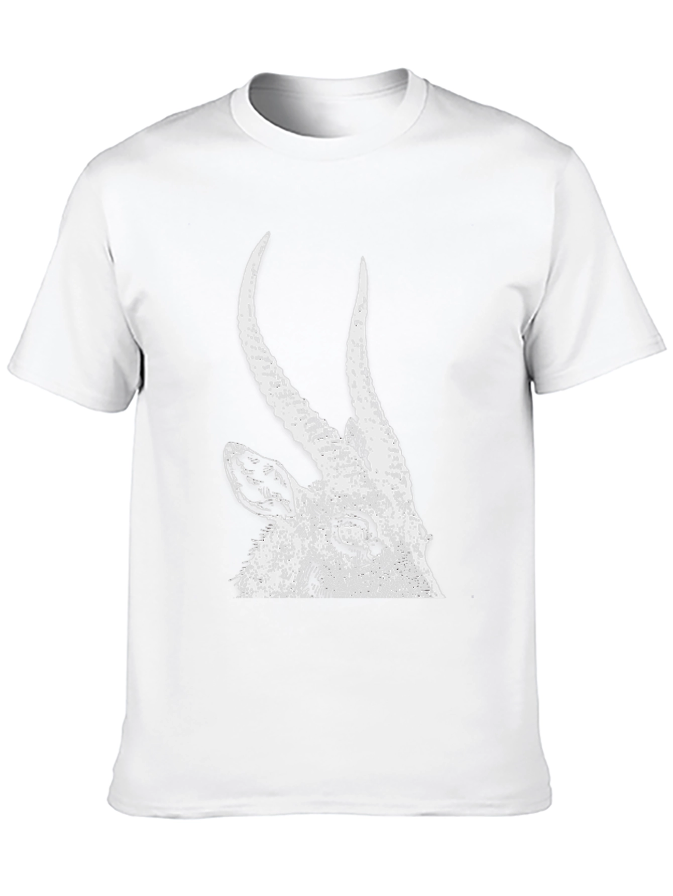 Antelope Graphic Tee - Black Cotton T-Shirt