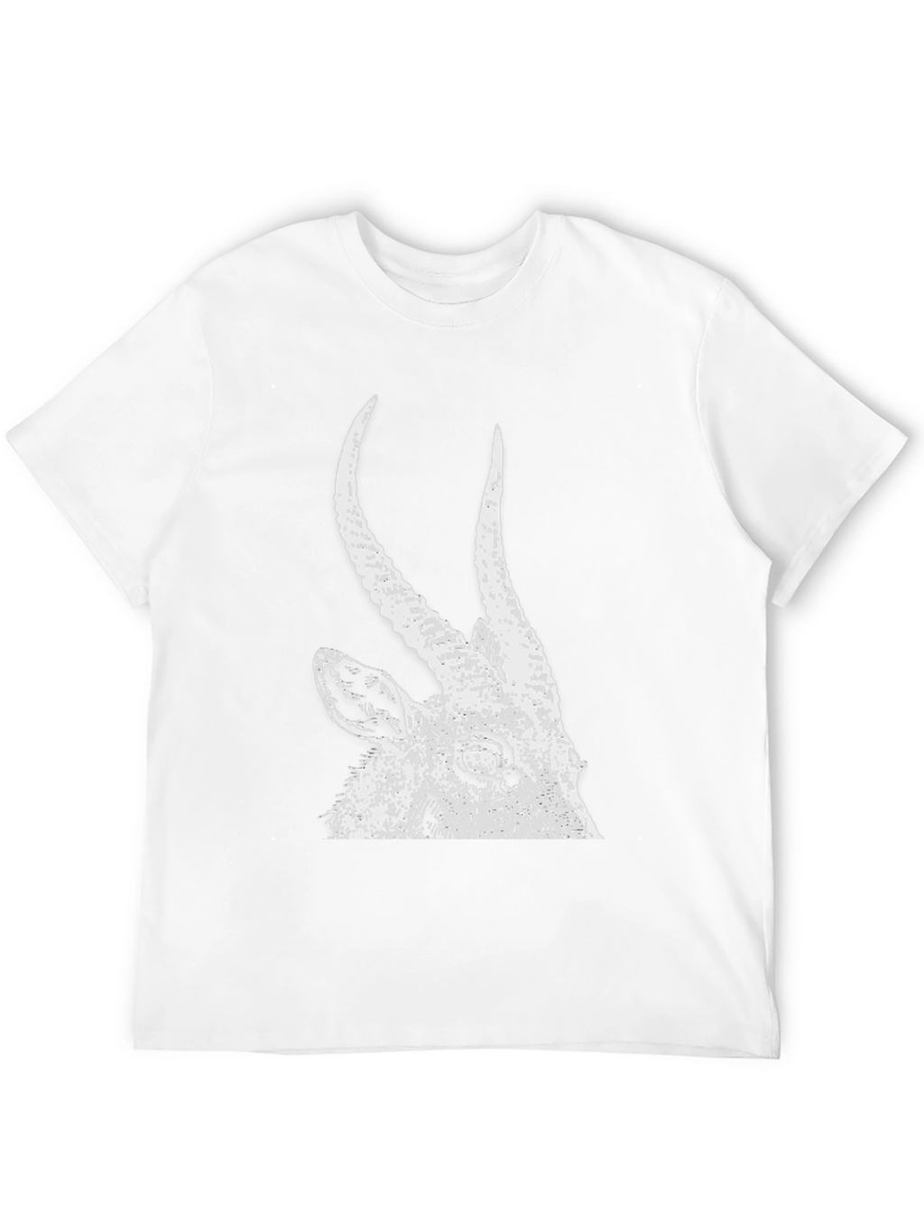 Antelope Graphic Tee - Black Cotton T-Shirt