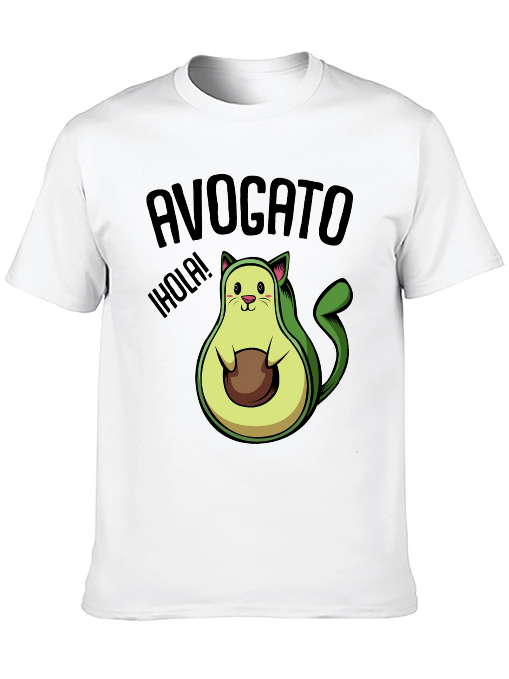 Avogato T-Shirt - Funny Avocado Cat Tee