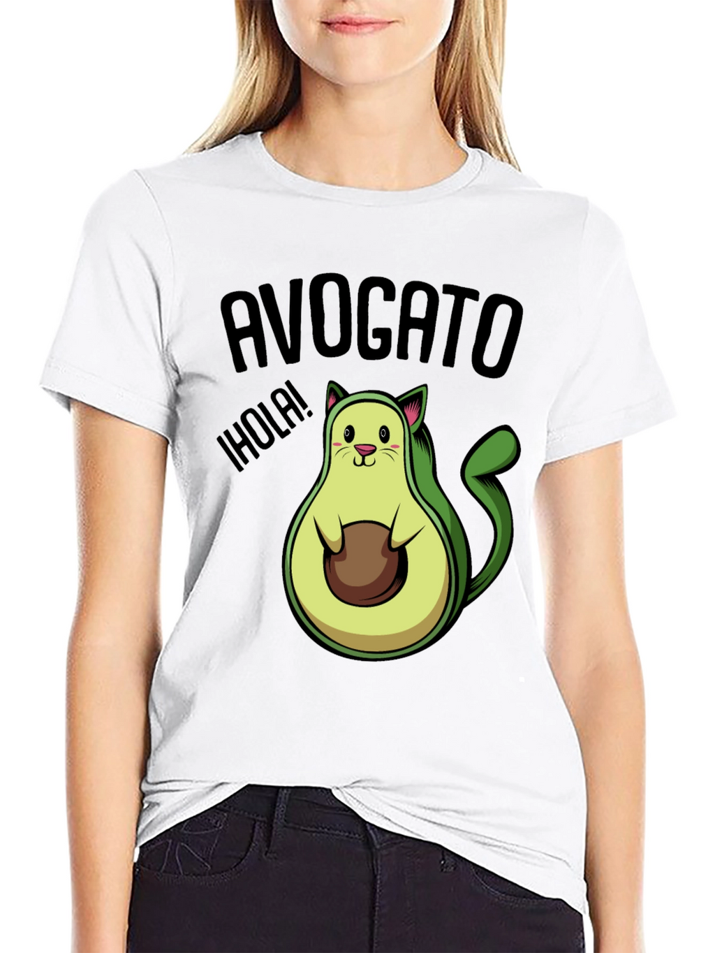 Avogato T-Shirt - Funny Avocado Cat Tee