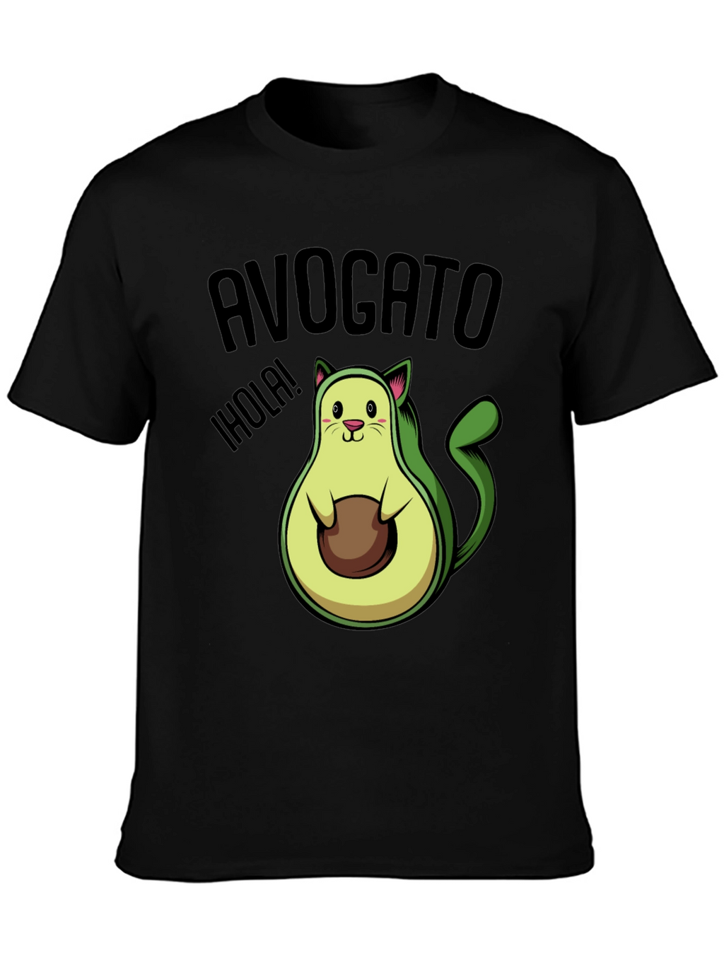 Avogato T-Shirt - Funny Avocado Cat Tee