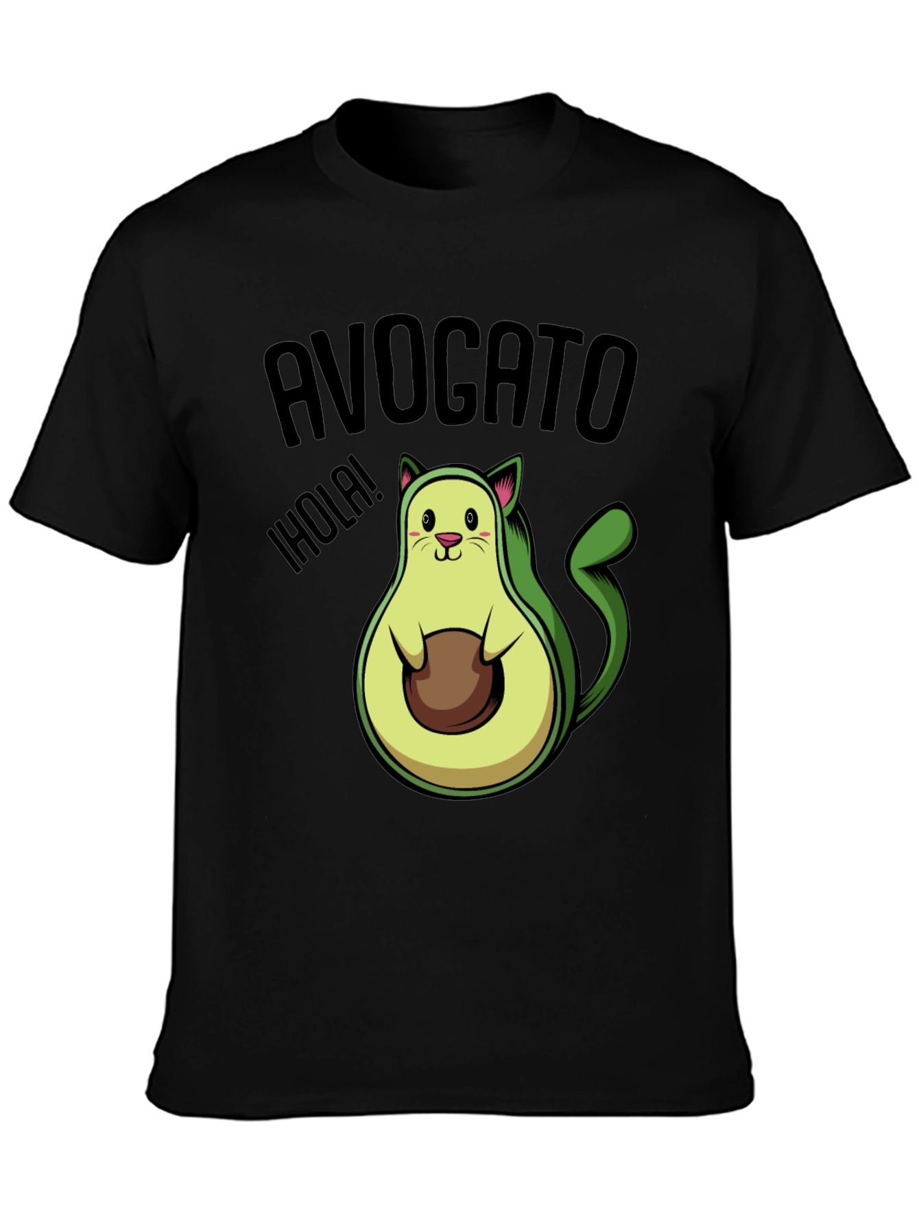 Avogato T-Shirt - Funny Avocado Cat Tee