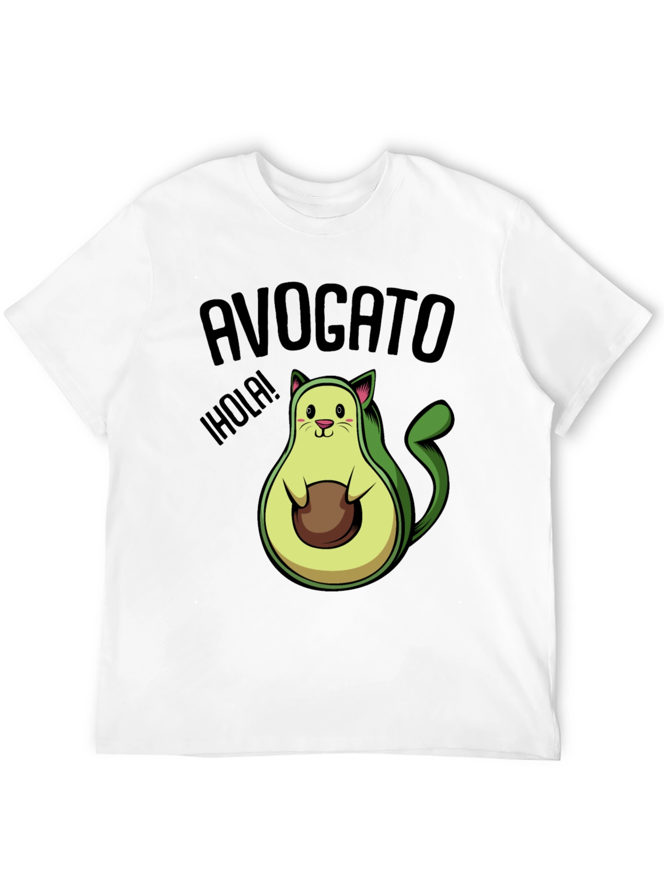 Avogato T-Shirt - Funny Avocado Cat Tee