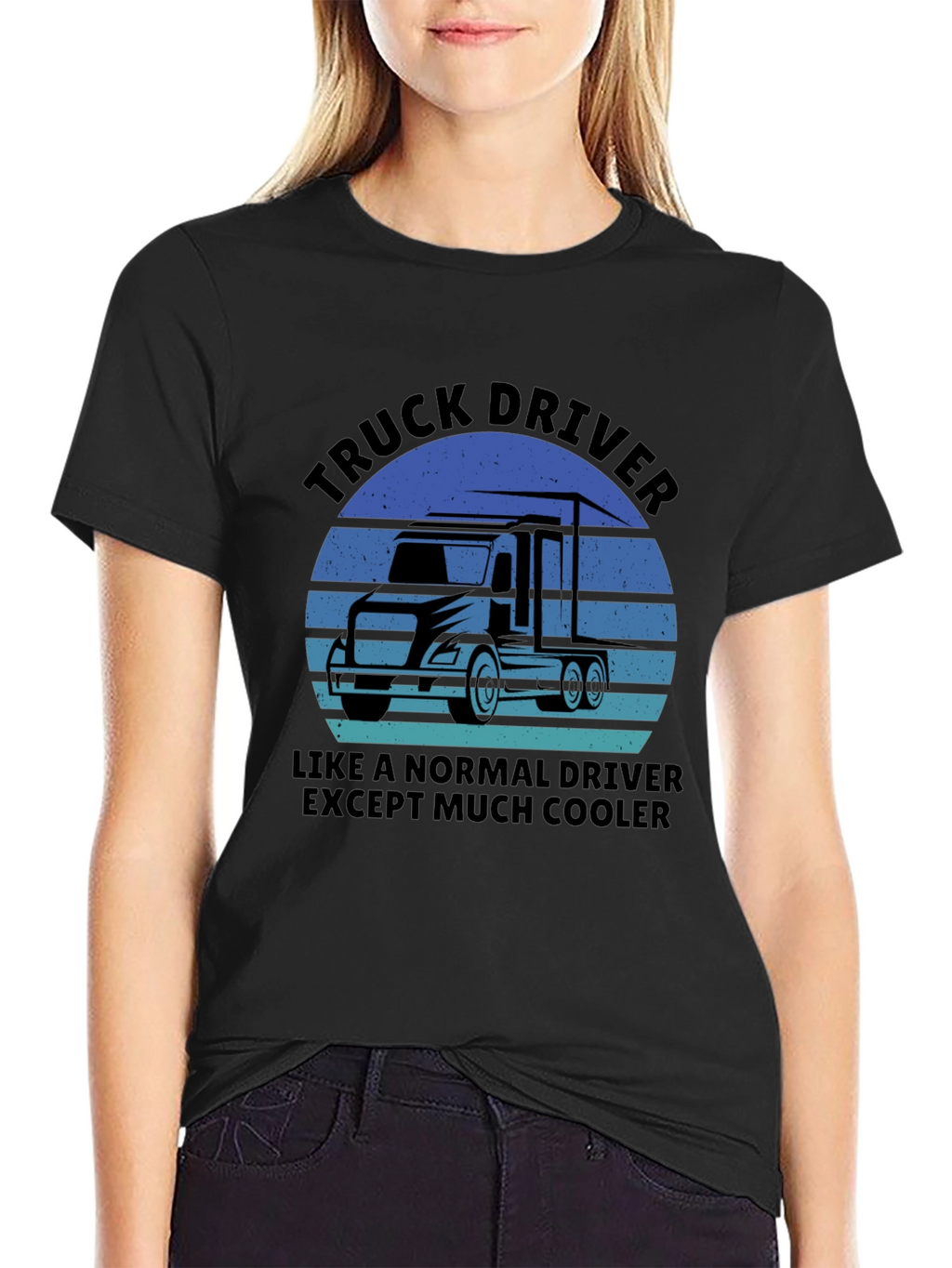 Truck Driver Cool Graphic T-Shirt