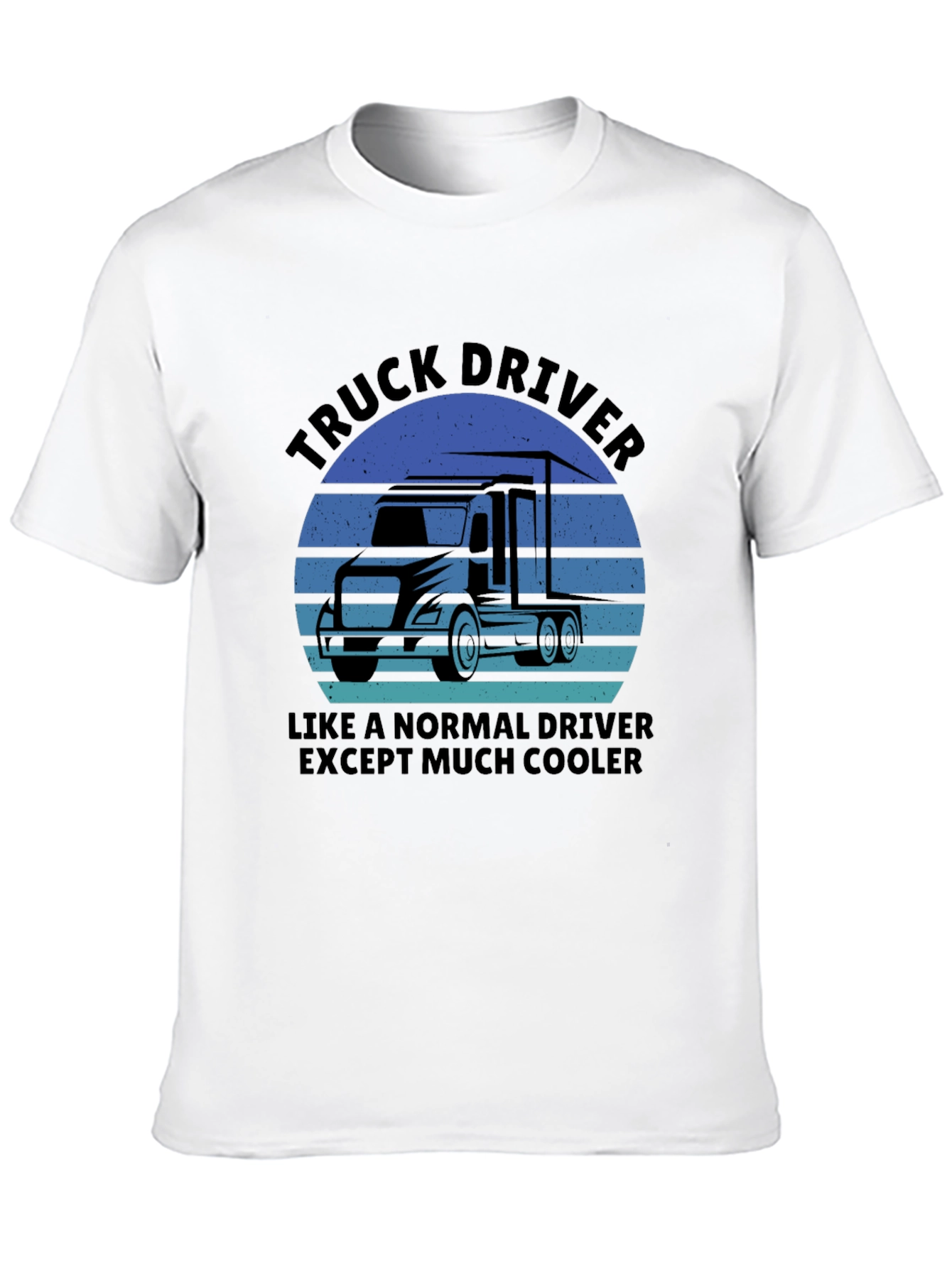 Truck Driver Cool Graphic T-Shirt