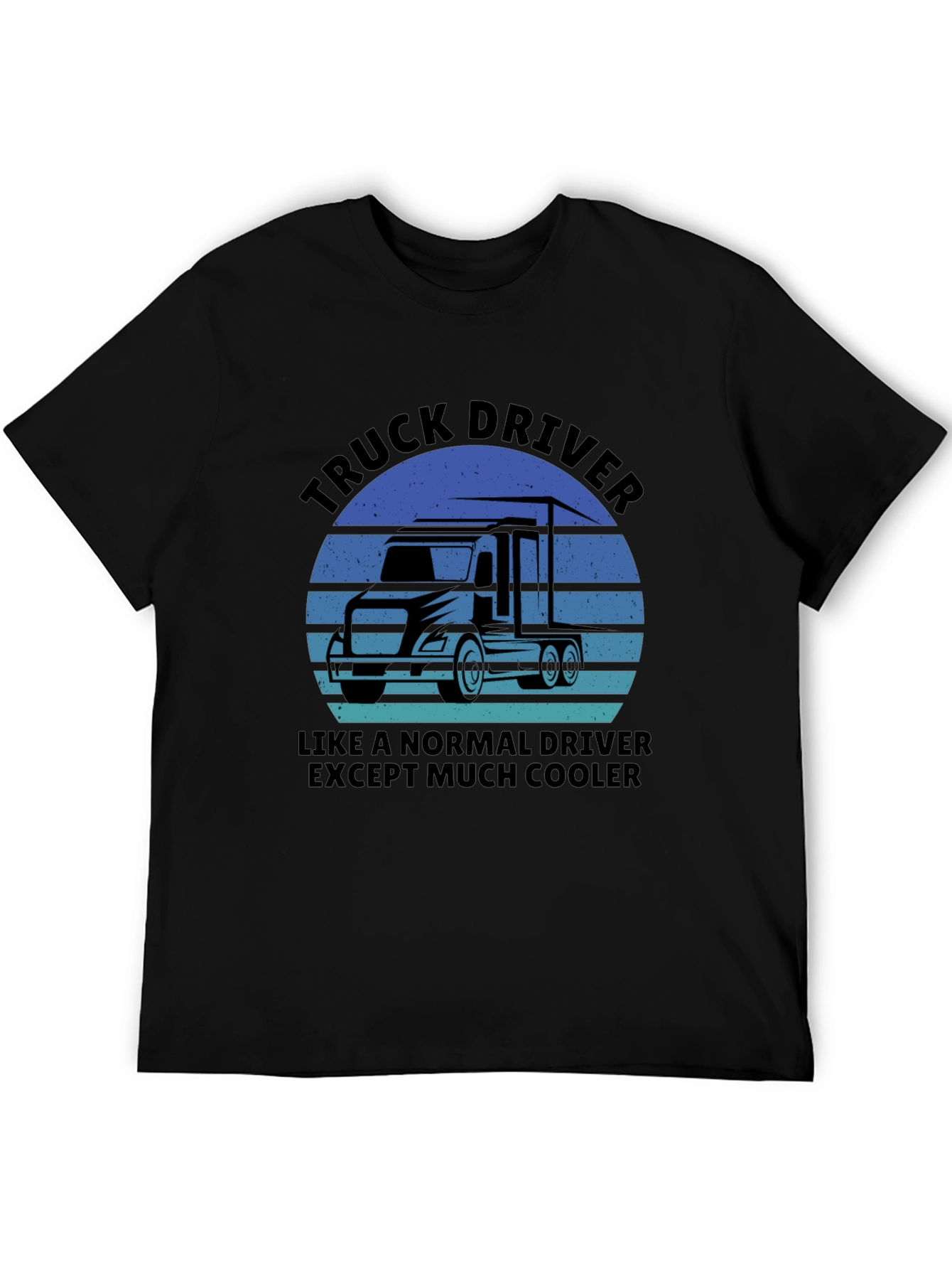 Truck Driver Cool Graphic T-Shirt