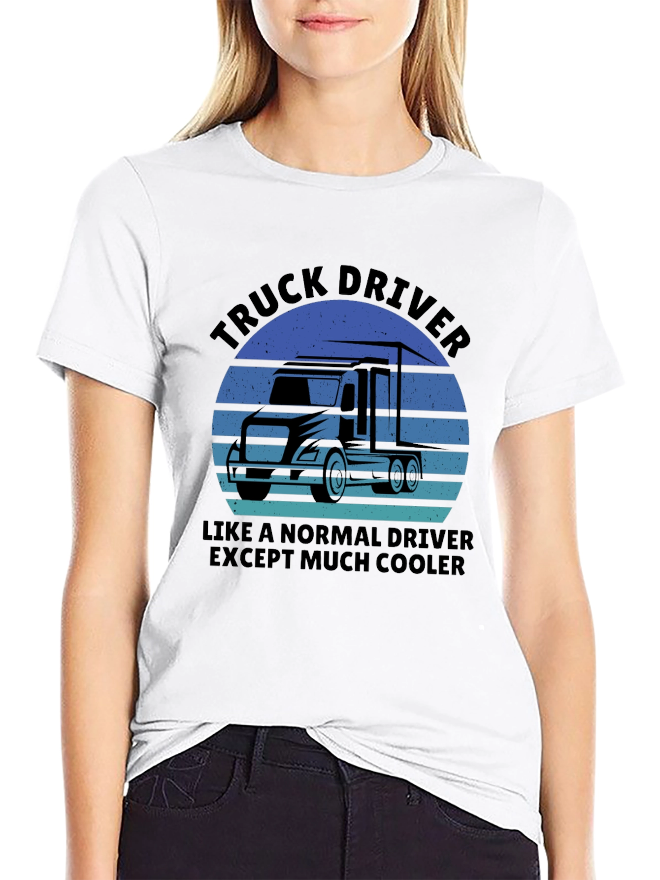 Truck Driver Cool Graphic T-Shirt