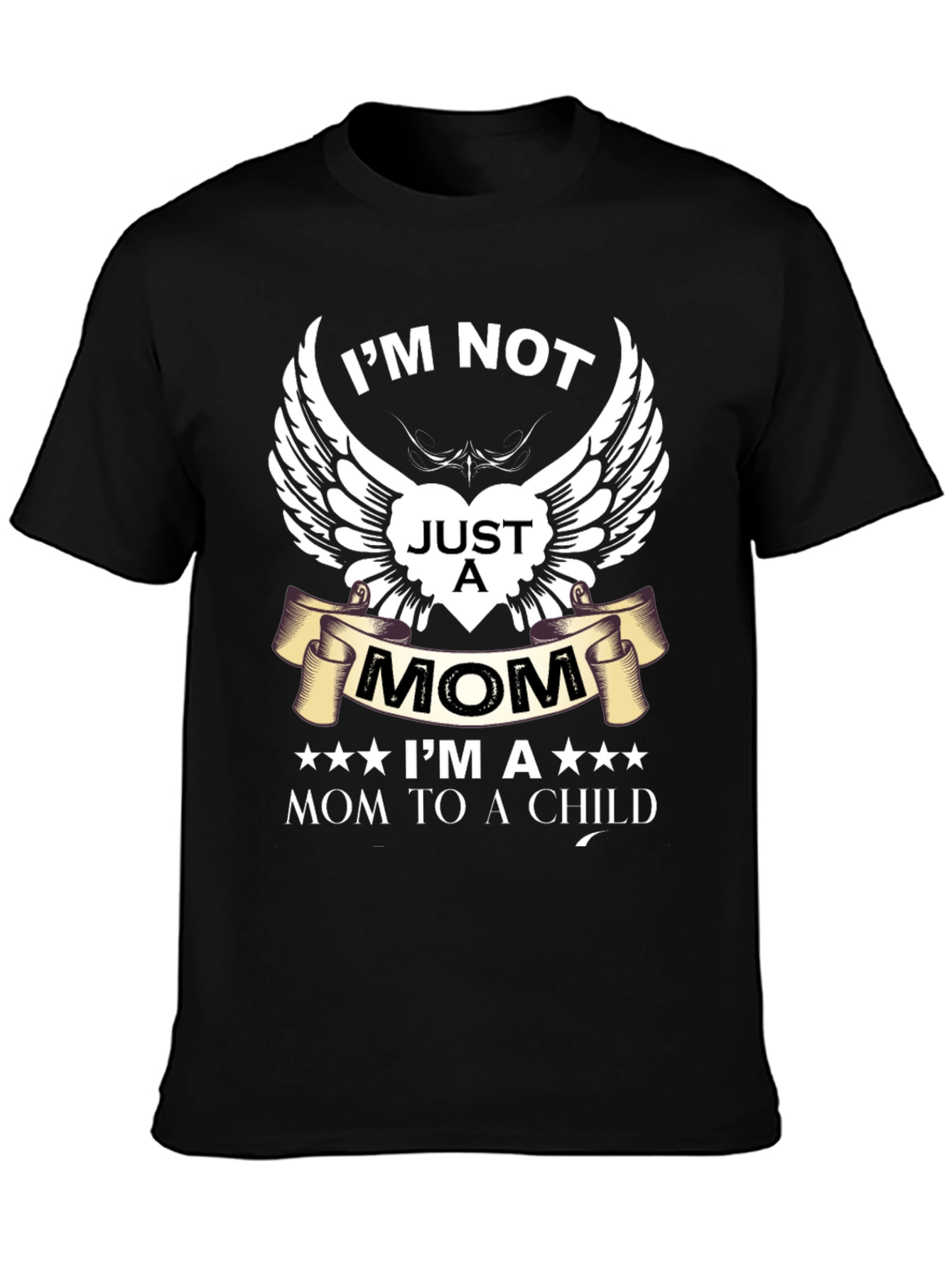 Mom to a Child Graphic Tee -  Soft Cotton Blend