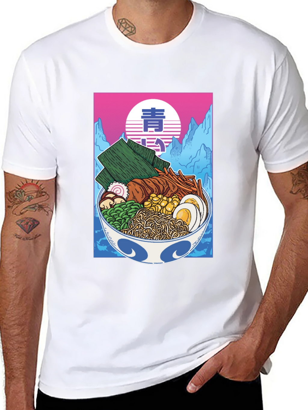 Ramen Bowl Graphic Tee - Unisex T-Shirt