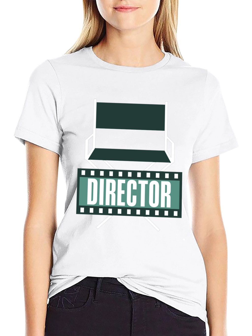 Director Chair Graphic Tee - Movie Lover T-Shirt