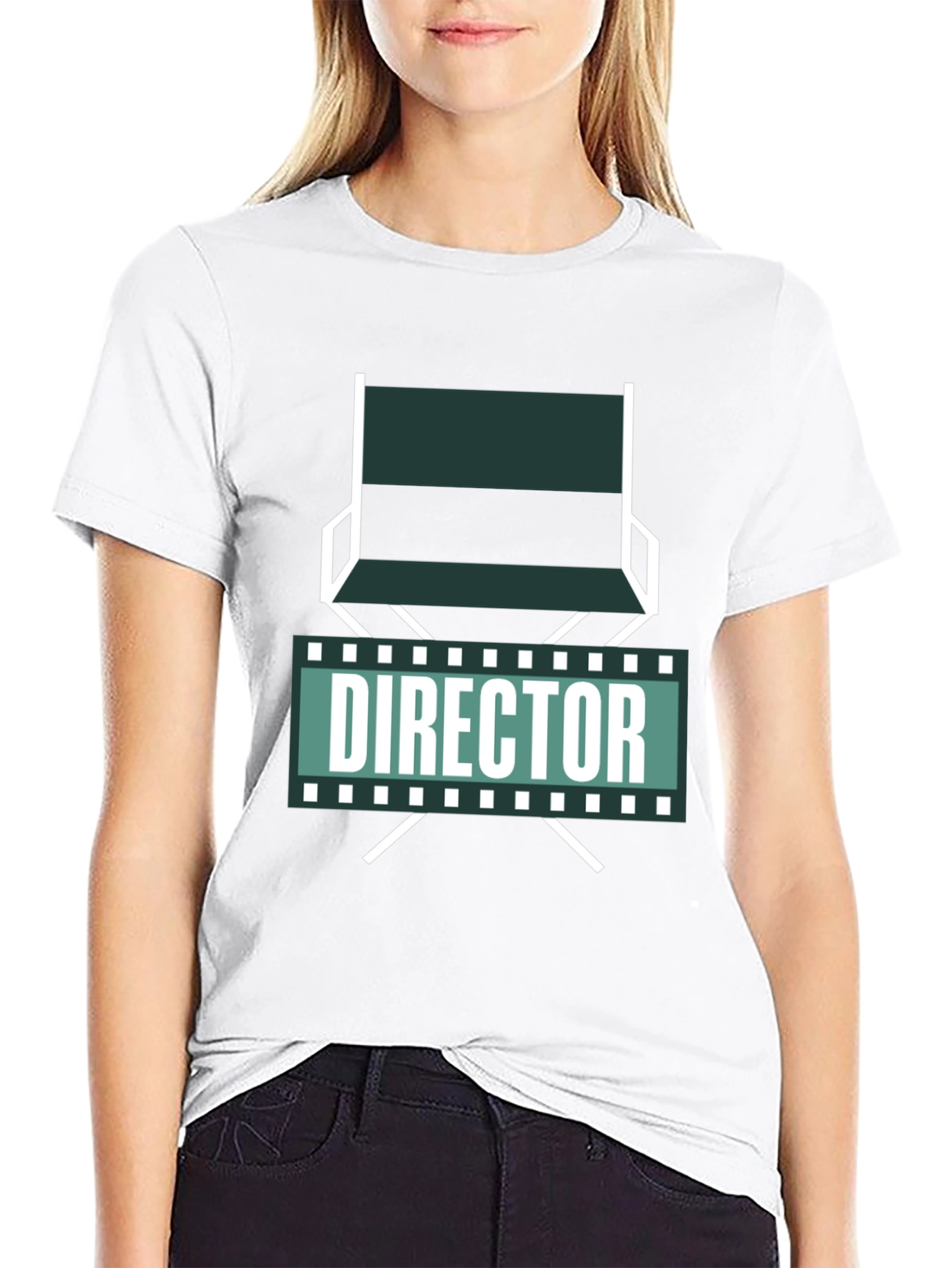 Director Chair Graphic Tee - Movie Lover T-Shirt