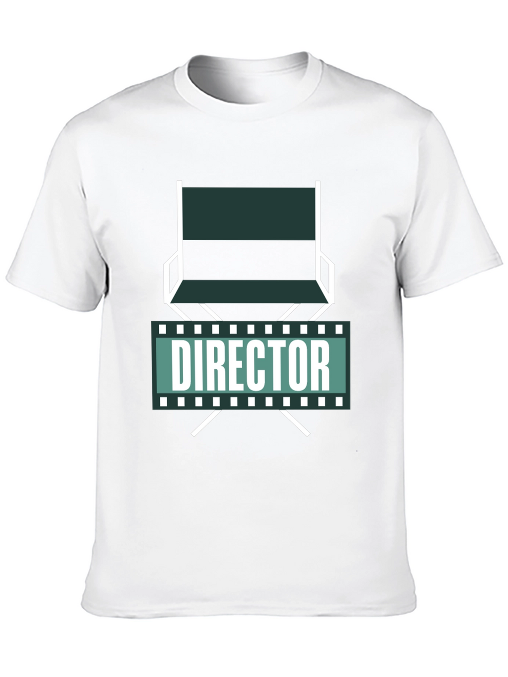 Director Chair Graphic Tee - Movie Lover T-Shirt