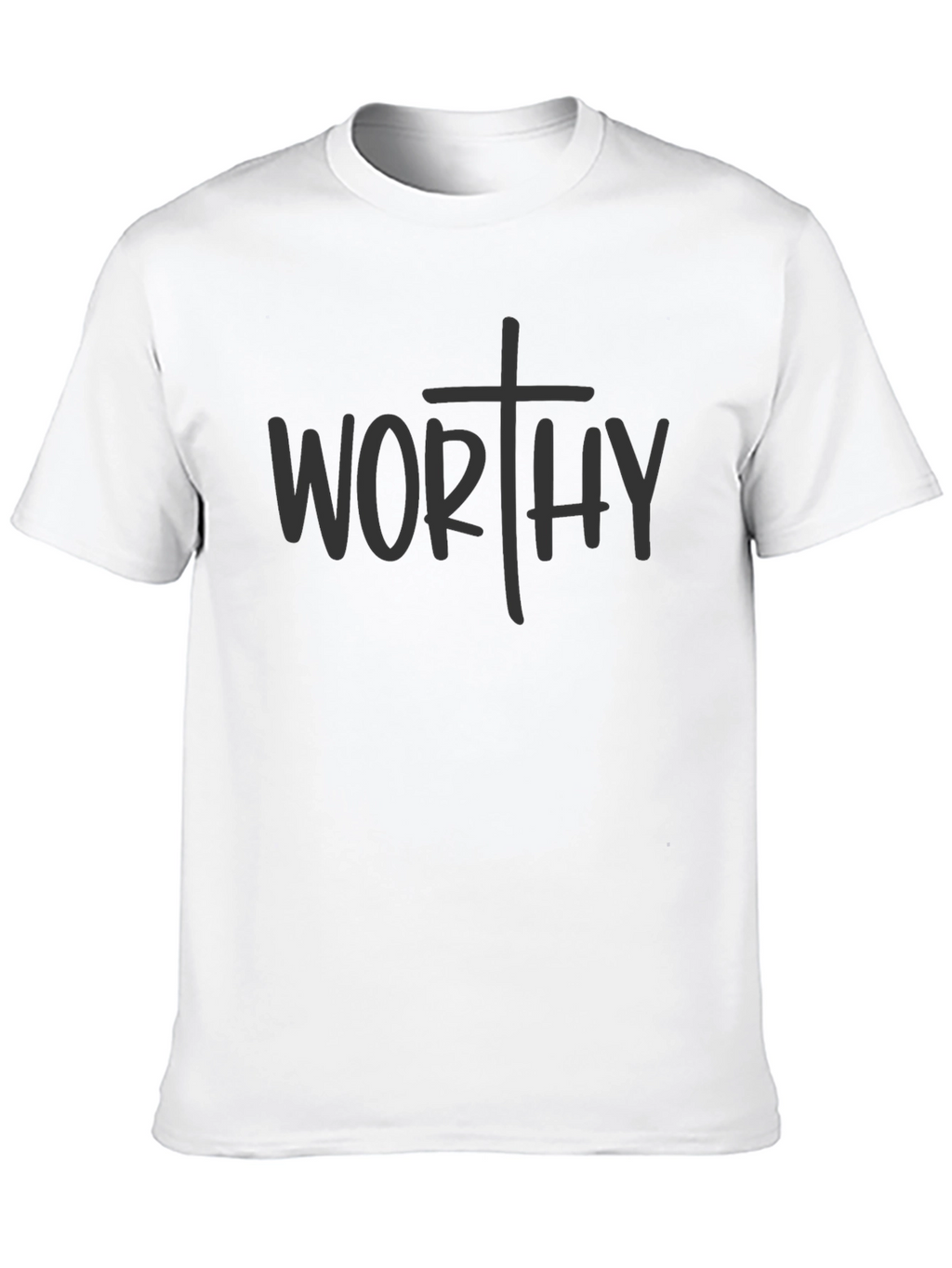 Worthy Christian Graphic Tee - Faith Based Apparel