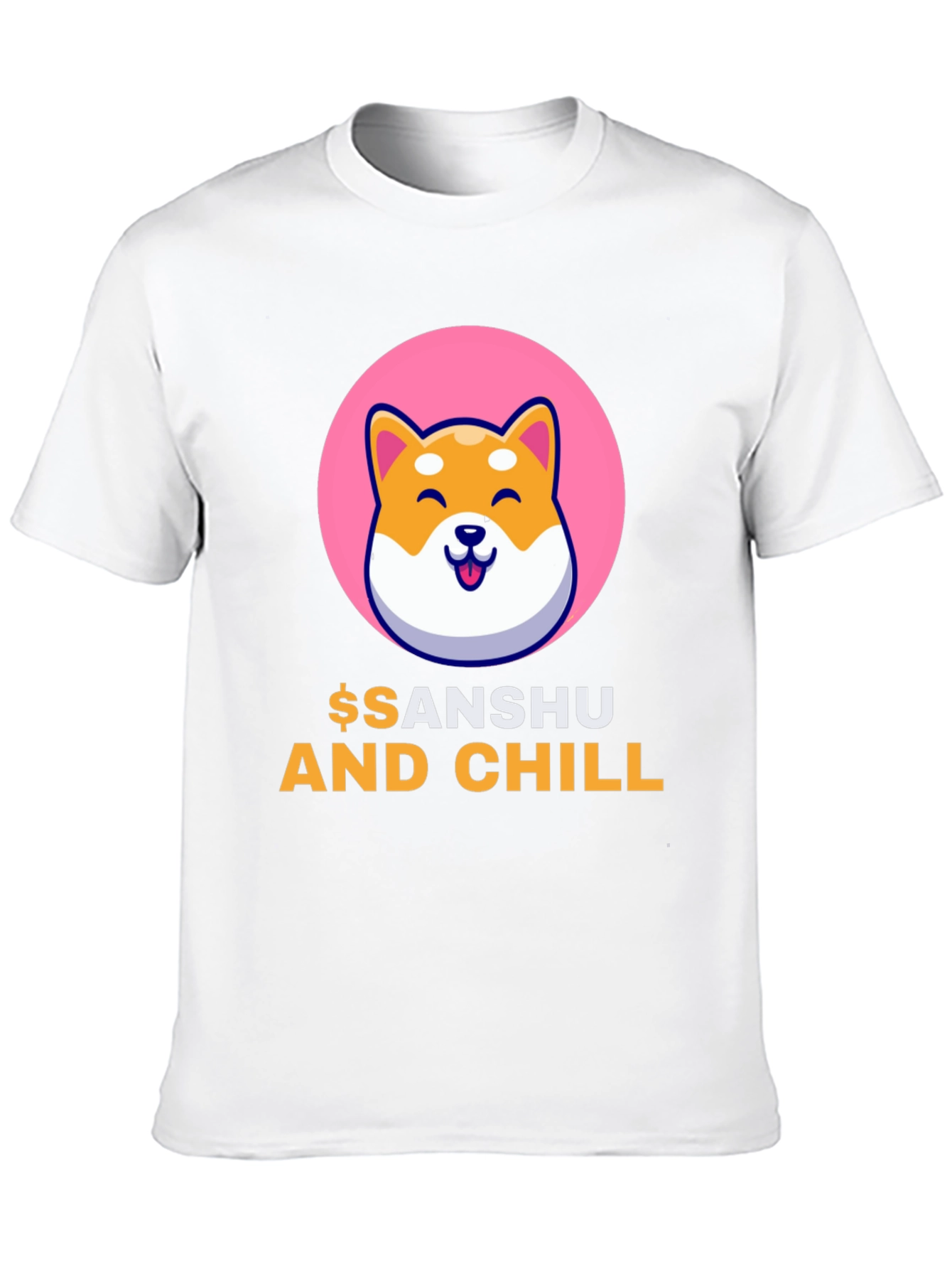 Sanshu and Chill Black T-Shirt