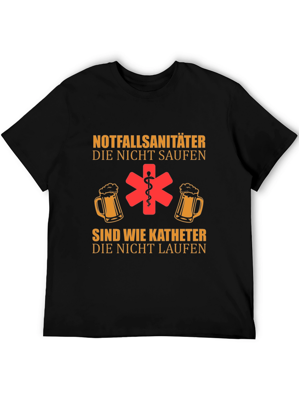 Emergency Services Paramedic Beer T-Shirt