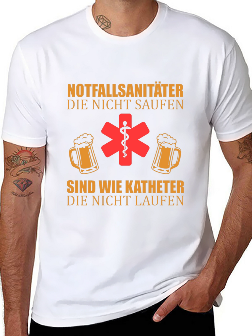 Emergency Services Paramedic Beer T-Shirt