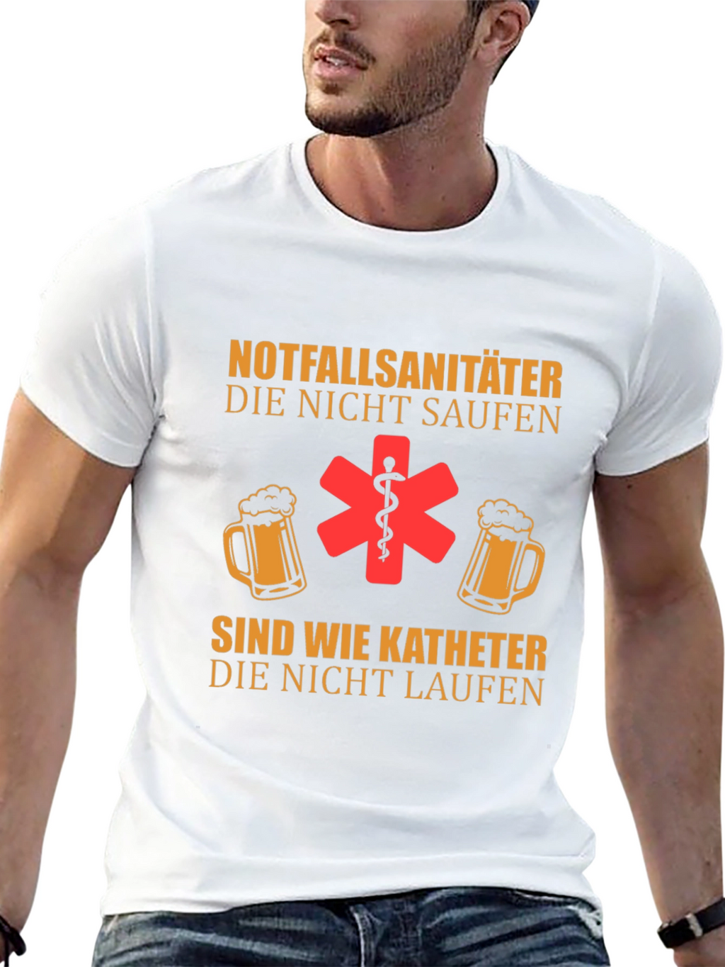 Emergency Services Paramedic Beer T-Shirt