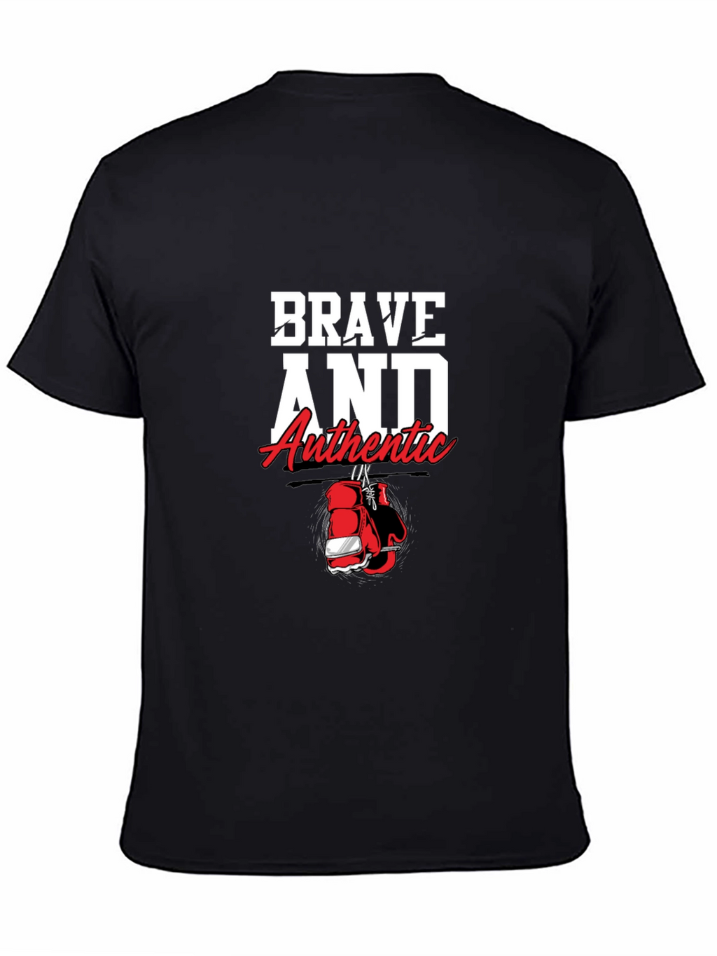 Brave and Authentic Graphic Tee
