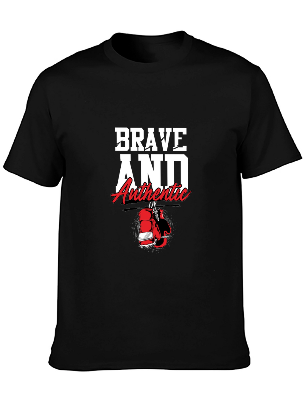 Brave and Authentic Graphic Tee