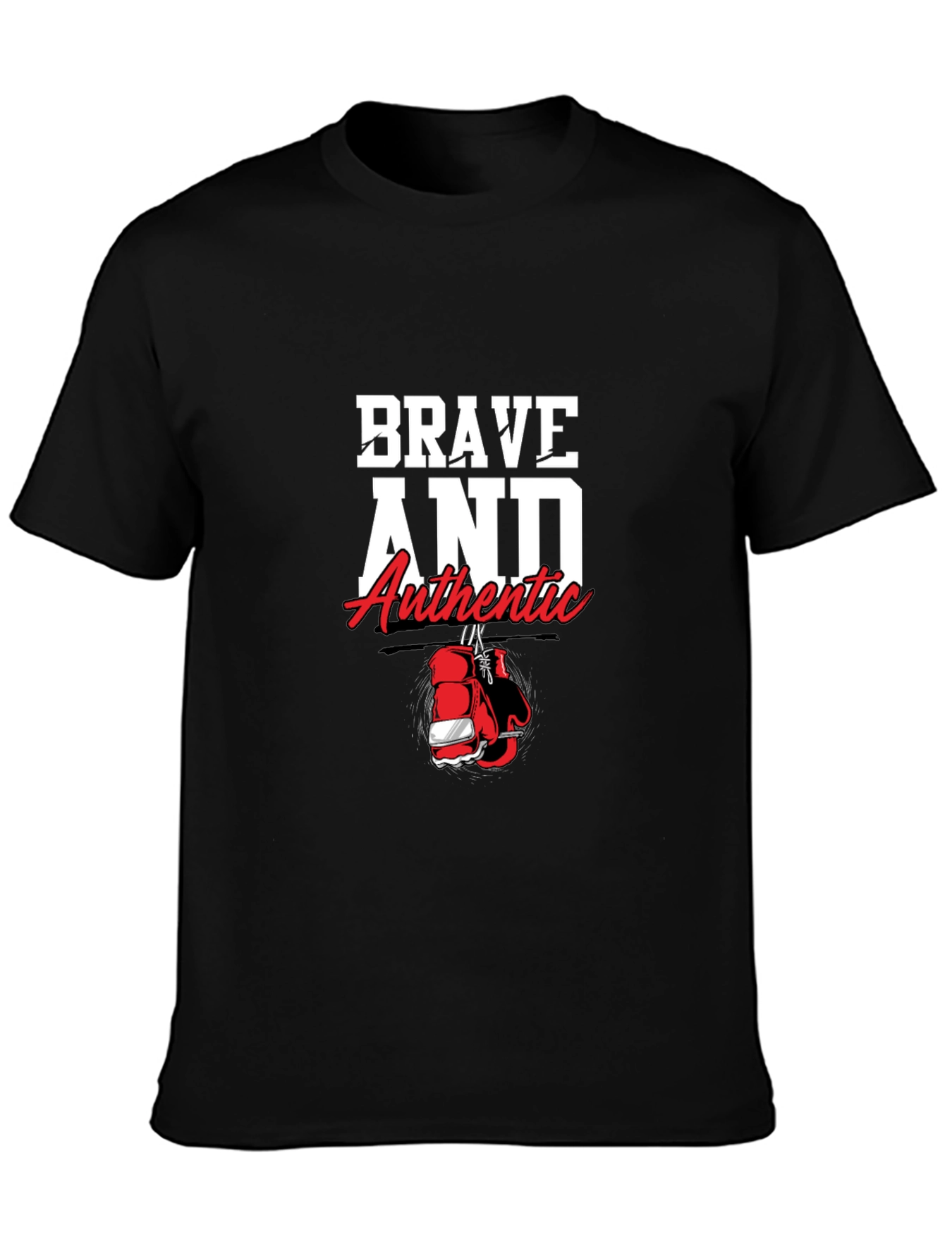 Brave and Authentic Graphic Tee
