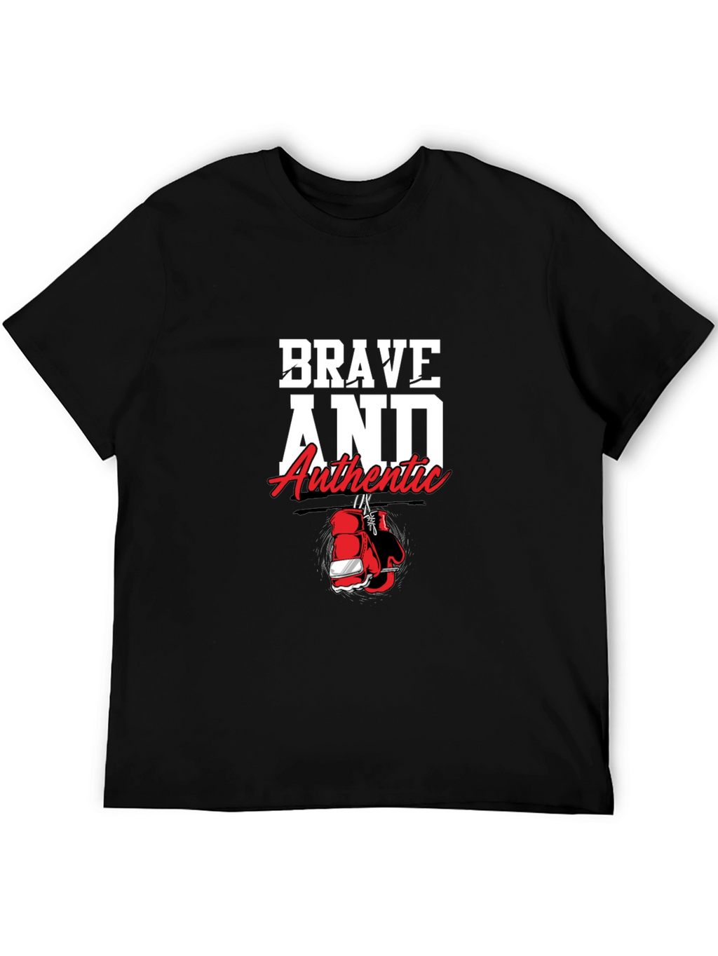 Brave and Authentic Graphic Tee