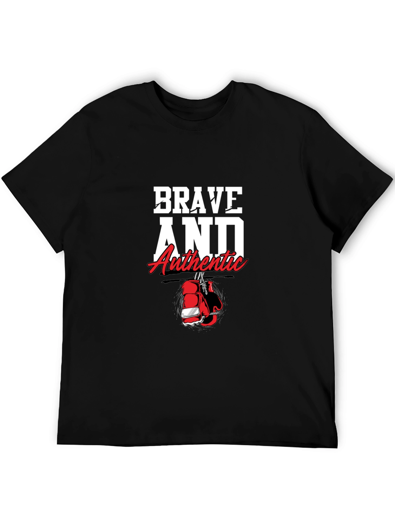 Brave and Authentic Graphic Tee