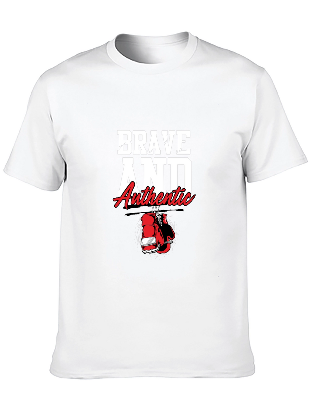 Brave and Authentic Graphic Tee