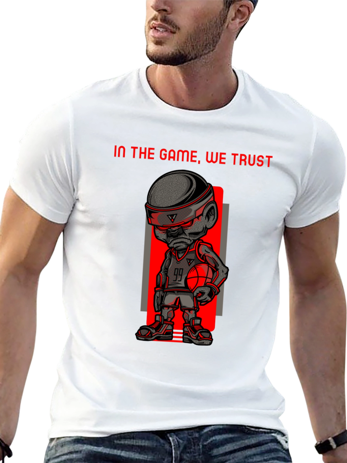 Urban Graphic Tee - In the Game We Trust