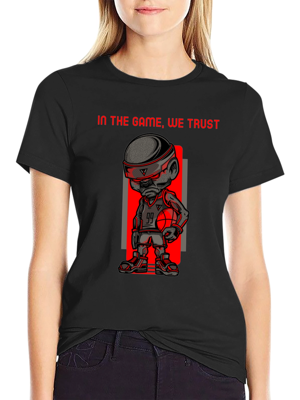 Urban Graphic Tee - In the Game We Trust