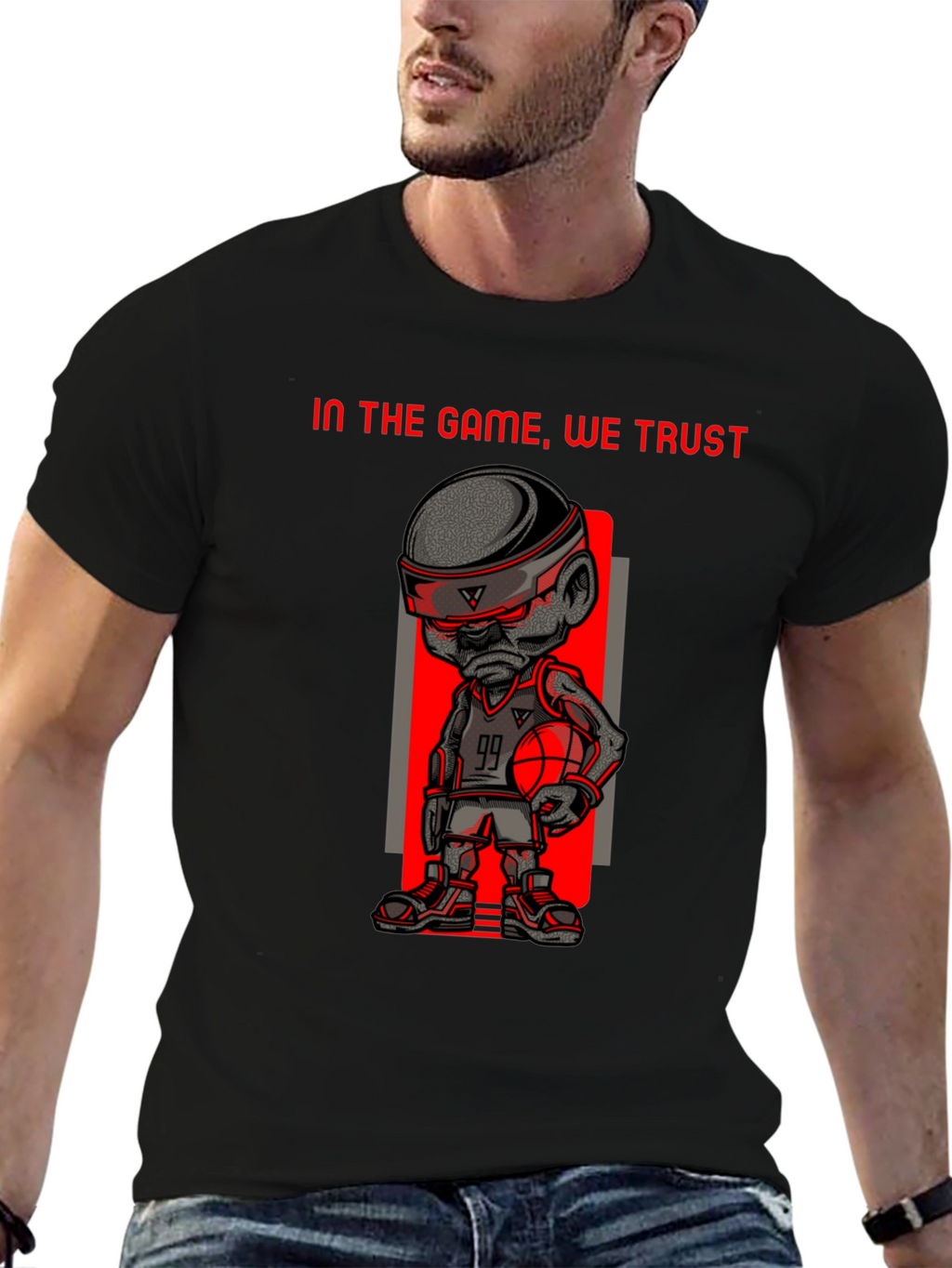 Urban Graphic Tee - In the Game We Trust