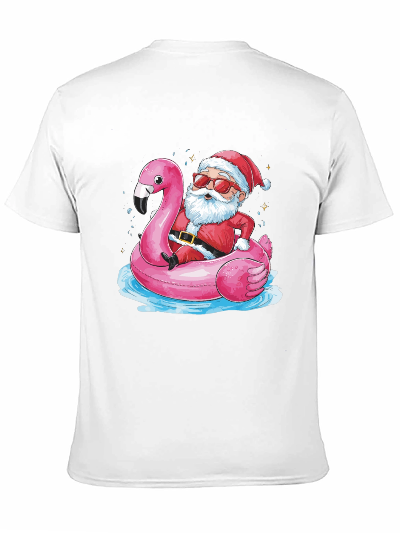 Santa Flamingo T-Shirt