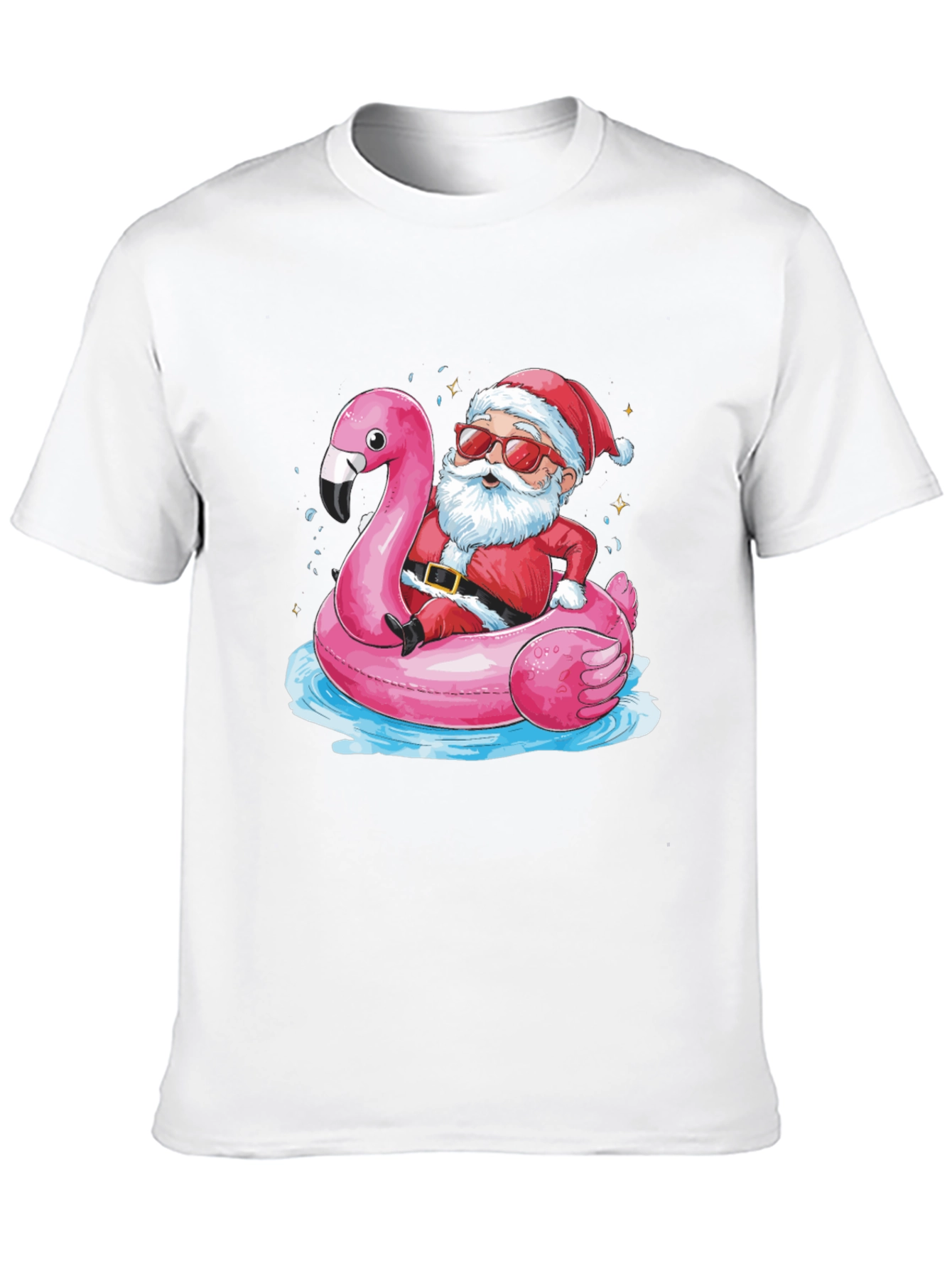 Santa Flamingo T-Shirt