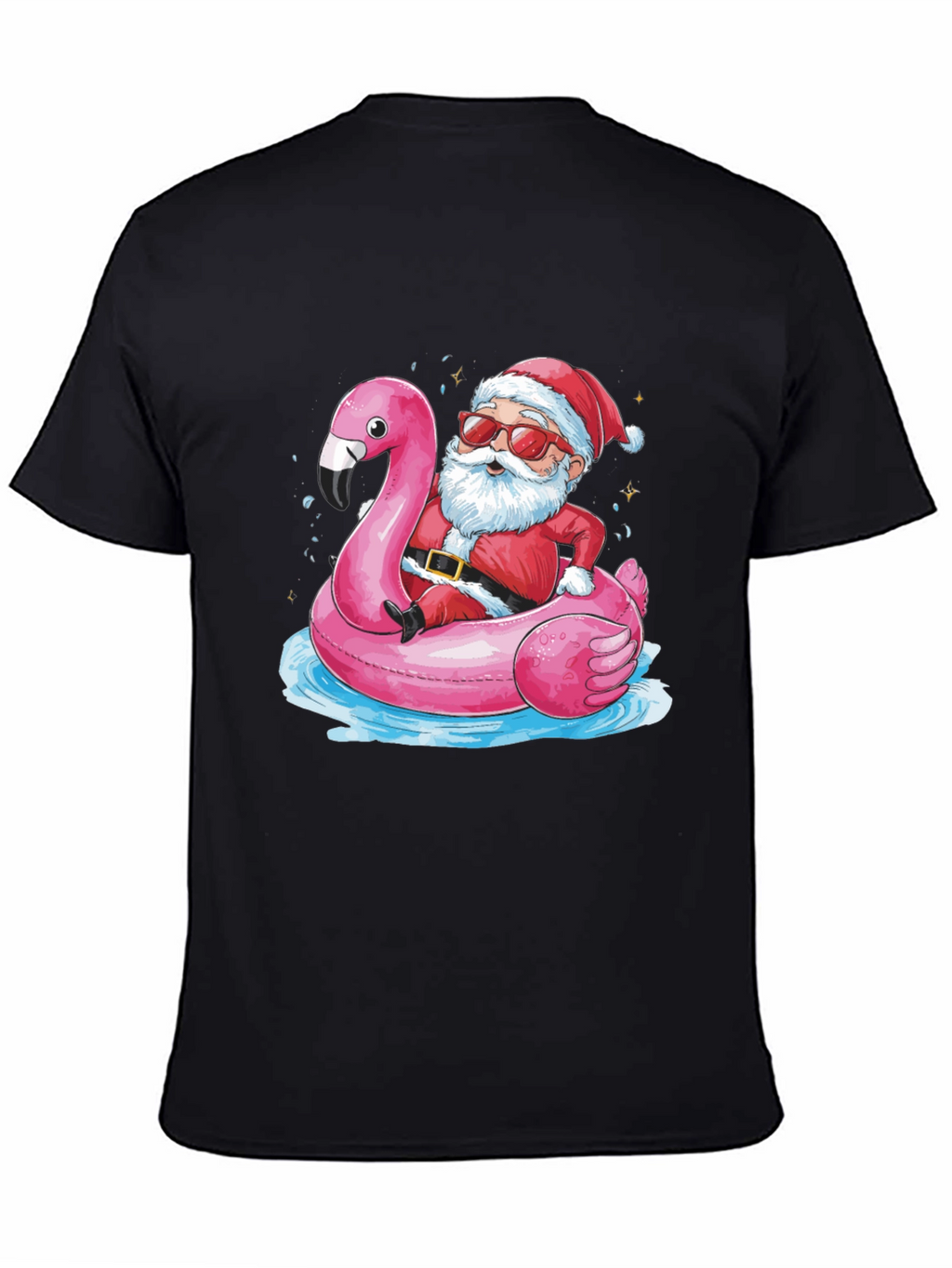 Santa Flamingo T-Shirt