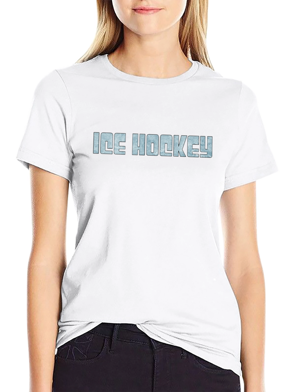 Ice Hockey Graphic T-Shirt - Cool Sports Tee