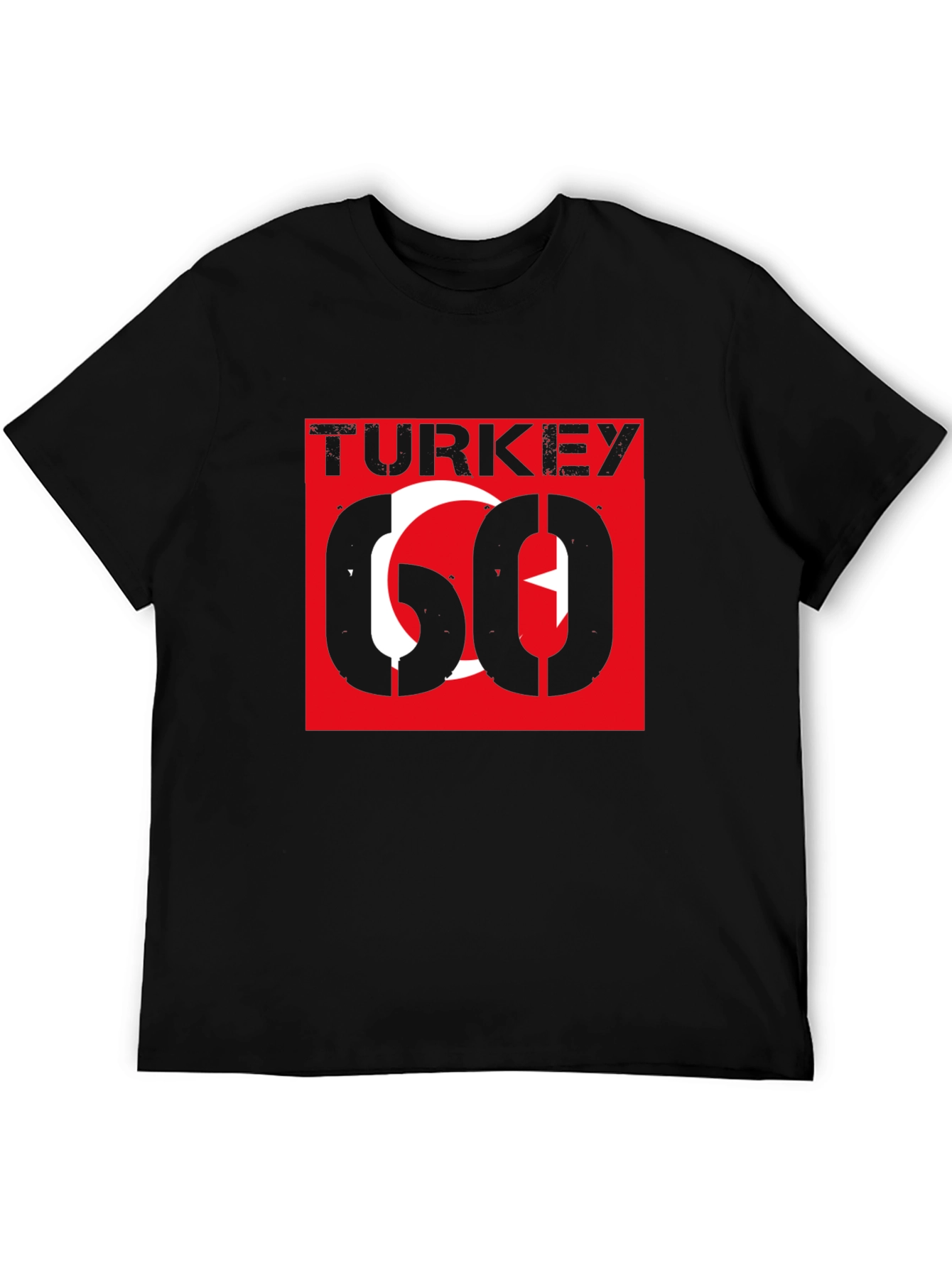 Turkey Flag Graphic Tee - Stylish Patriotic T-Shirt